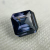0.90 ct. Spinel from Burma, Inky Blue with Violet Undertones, VS clarity, square emerald cut, unheated, untreated, available at sanctuaryofstones.com, sanctuary of stones dot com, photo8