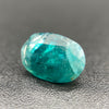 1.44 ct. Grandidierite mixed cut, untreated, Madagascar origin, semi-translucent, vivid medium-deep green-blue teal color, available on sanctuaryofstones.com sanctuary of stones dot com, photo5