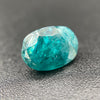 1.44 ct. Grandidierite mixed cut, untreated, Madagascar origin, semi-translucent, vivid medium-deep green-blue teal color, available on sanctuaryofstones.com sanctuary of stones dot com, photo1