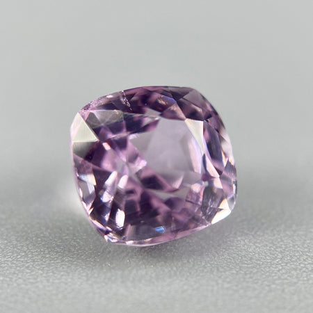 1.95 ct. Kunzite from afghanistan, cushion cut, VVS clarity, untreated, available on sanctuaryofstones.com sanctuary of stones dot com, photo2