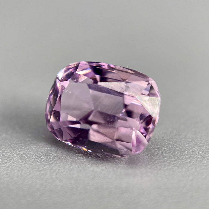 2.60 ct. Kunzite from afghanistan, elongated cushion cut, VVS clarity, untreated, available on sanctuaryofstones.com sanctuary of stones dot com, photo3