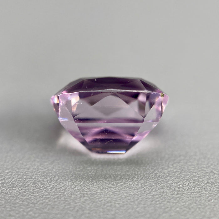 2.60 ct. Kunzite from afghanistan, elongated cushion cut, VVS clarity, untreated, available on sanctuaryofstones.com sanctuary of stones dot com, photo5