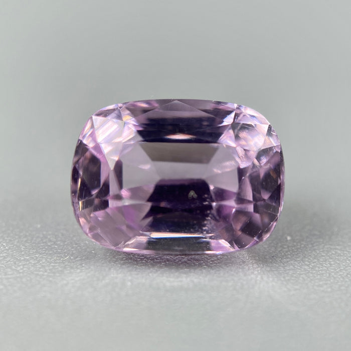 2.40 ct. Kunzite from afghanistan, elongated cushion cut, VVS clarity, untreated, available on sanctuaryofstones.com sanctuary of stones dot com, photo5
