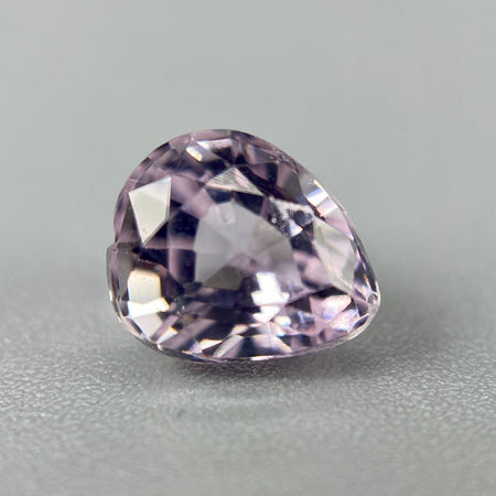 1.40 ct. Kunzite from afghanistan, pear cut, VVS clarity, untreated, available on sanctuaryofstones.com sanctuary of stones dot com, photo2