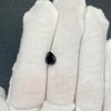 serendibite pear shaped 1.55 carat gemstone, opaque black-blue, very rare gemstone available on sanctuary of stones dot com, sanctuaryofstones.com photo9