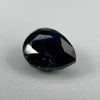 serendibite pear shaped 1.55 carat gemstone, opaque black-blue, very rare gemstone available on sanctuary of stones dot com, sanctuaryofstones.com photo2