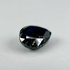 serendibite pear shaped 1.55 carat gemstone, opaque black-blue, very rare gemstone available on sanctuary of stones dot com, sanctuaryofstones.com photo7