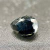 serendibite pear shaped 1.55 carat gemstone, opaque black-blue, very rare gemstone available on sanctuary of stones dot com, sanctuaryofstones.com photo5