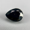 serendibite pear shaped 1.55 carat gemstone, opaque black-blue, very rare gemstone available on sanctuary of stones dot com, sanctuaryofstones.com photo8