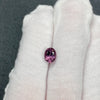 1.80 ct. Spinel from Burma, Deep Pinkish-Purple wine color, unheated, untreated, oval shape, VVS clarity, available at sanctuaryofstones.com, sanctuary of stones dot com, video
