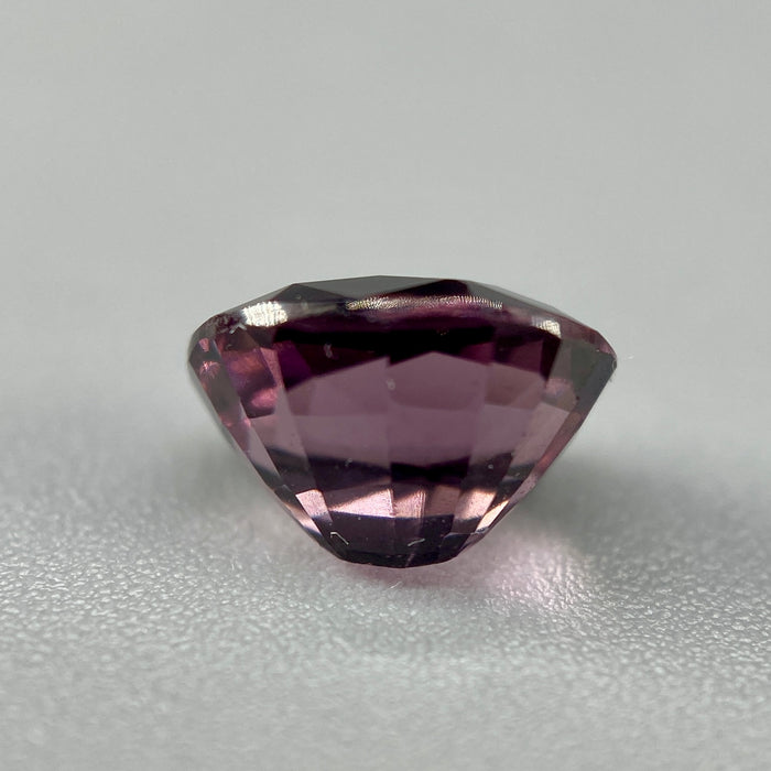 1.80 ct. Spinel from Burma, Deep Pinkish-Purple wine color, unheated, untreated, oval shape, VVS clarity, available at sanctuaryofstones.com, sanctuary of stones dot com, photo5