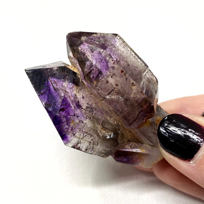 Shangaan Amethyst Twin Scepter 68g - AAA Grade