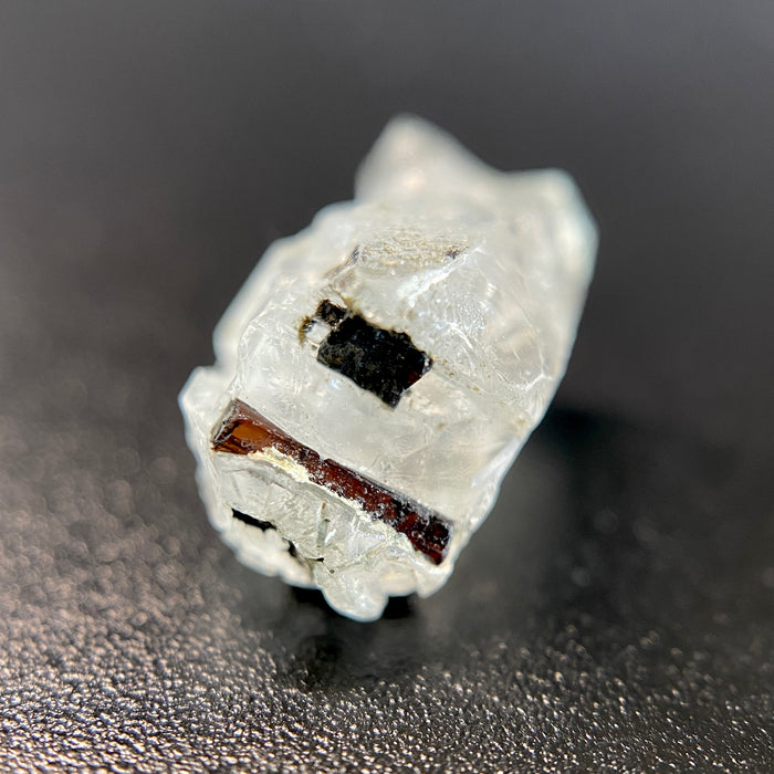 0.93 gram Madagascar phenakite crystal with tourmaline inclusions available at sanctuaryofstones.com