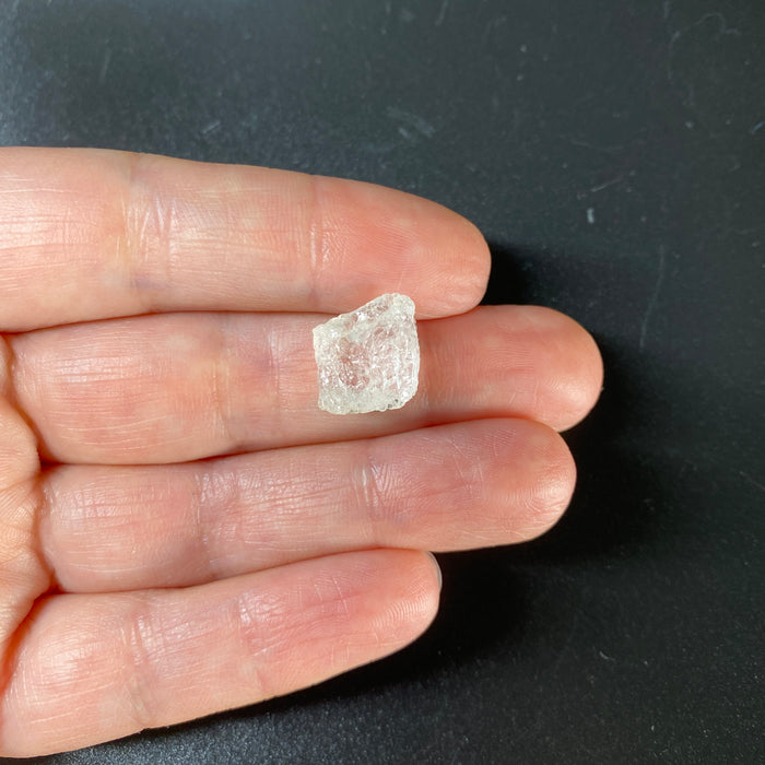 1.59 gram raw Madagascar phenakite crystal with tourmaline inclusions available at sanctuaryofstones.com