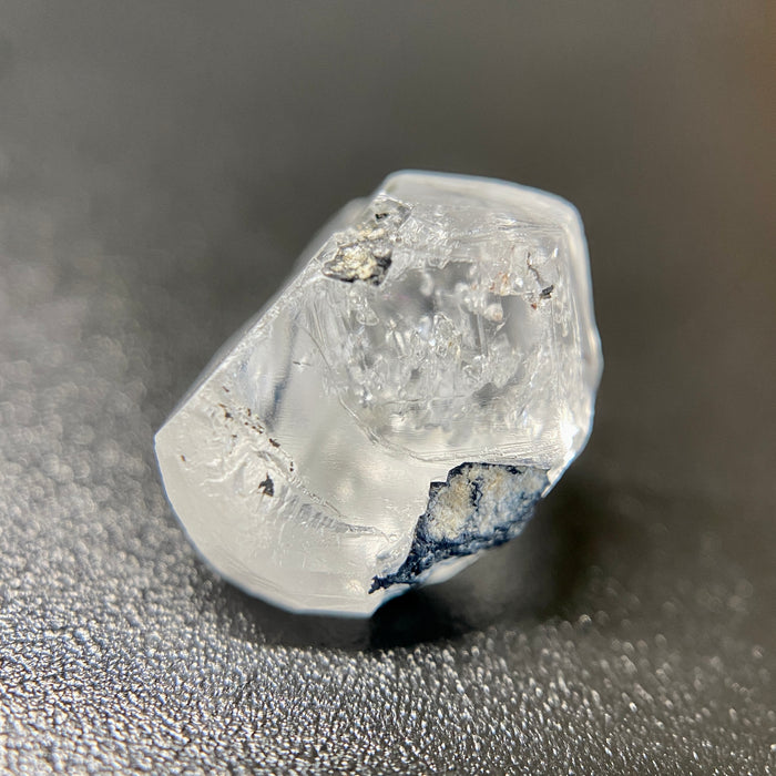 1 gram optically clear raw Madagascar phenakite crystal with tourmaline inclusions available at sanctuaryofstones.com