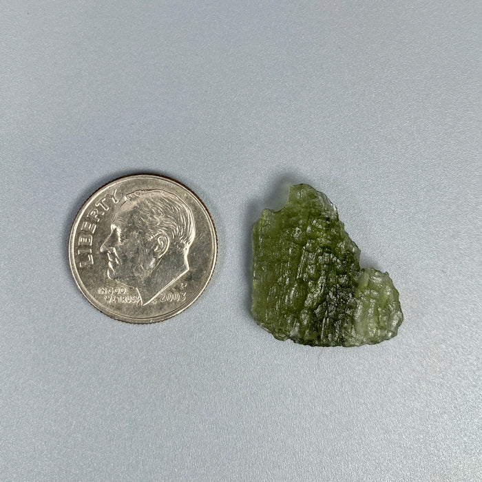 Raw moldavite specimen, 1.374 grams, available at sanctuaryofstones.com