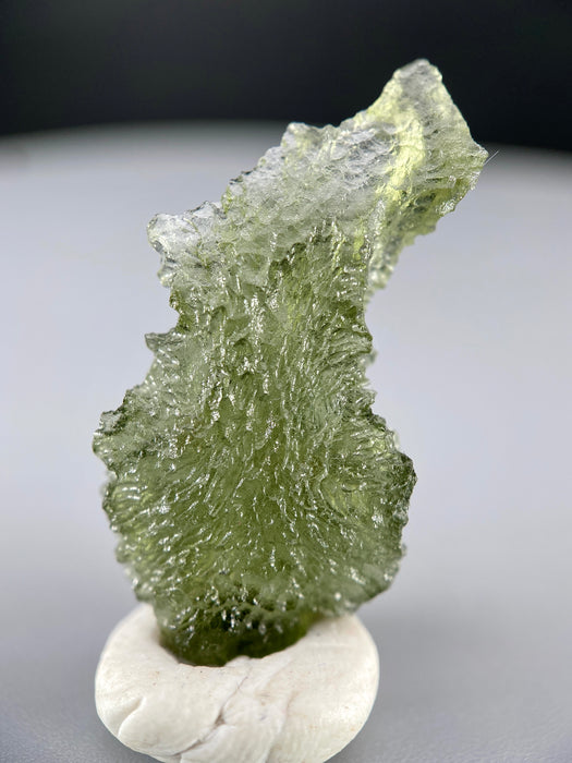 Raw moldavite specimen, 1.481 grams, authentic moldavite available at sanctuaryofstones.com