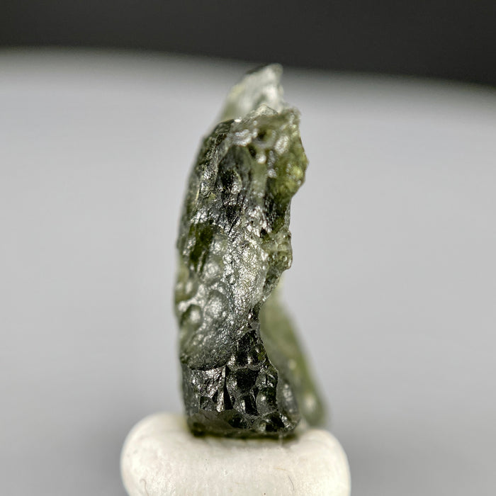 Raw moldavite specimen, 1.558 grams, authentic moldavite available at sanctuaryofstones.com