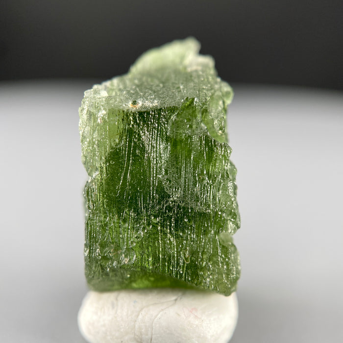 Raw moldavite tektite specimen, 2.188 grams authentic Czech moldavite available at sanctuaryofstones.com