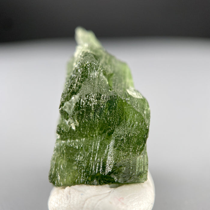 Raw moldavite tektite specimen, 2.188 grams authentic Czech moldavite available at sanctuaryofstones.com
