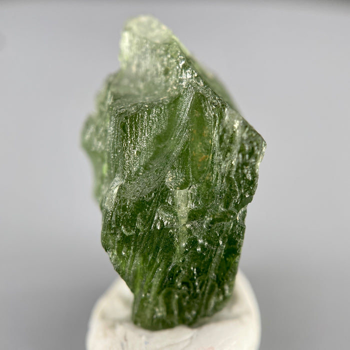 Raw moldavite tektite specimen, 2.188 grams authentic Czech moldavite available at sanctuaryofstones.com