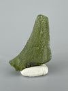 Raw moldavite specimen, authentic tektite 2.512 grams available at sanctuaryofstones.com