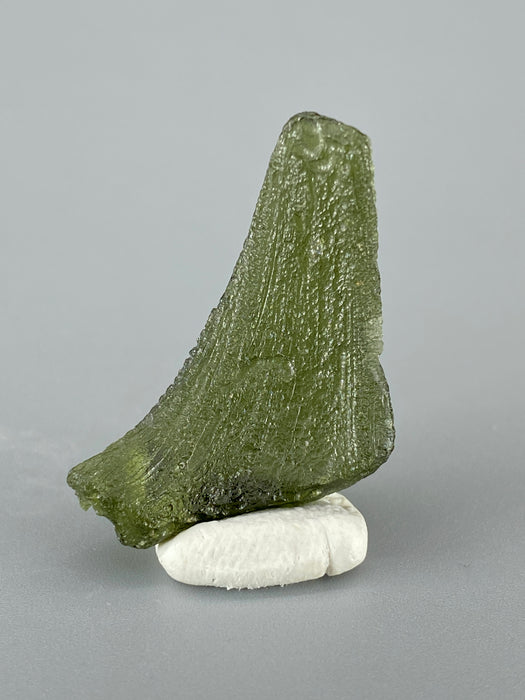 Raw moldavite specimen, authentic tektite 2.512 grams available at sanctuaryofstones.com