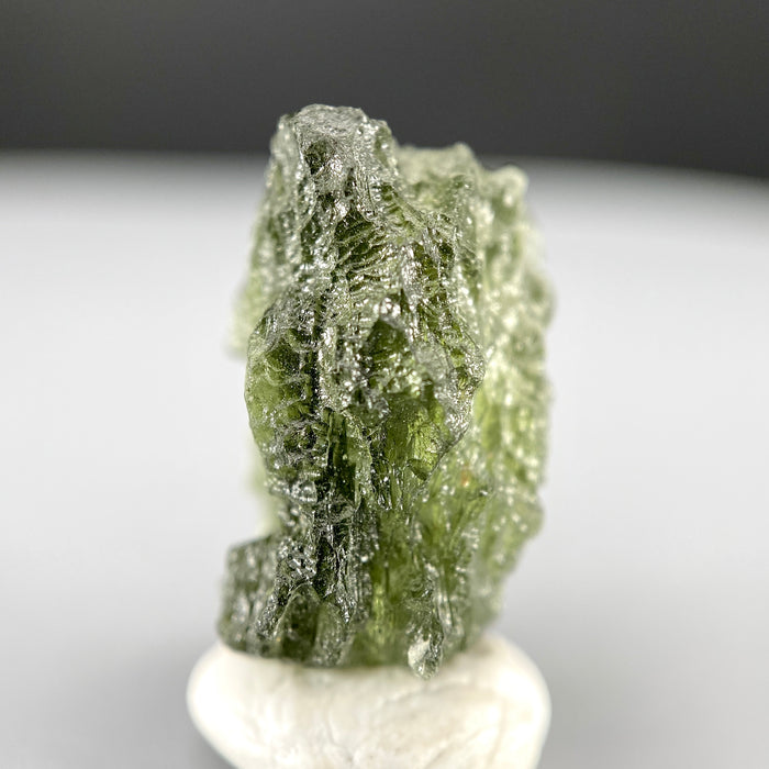 Raw moldavite tektite specimen, 2.697 grams, authentic Czech moldavite available at sanctuaryofstones.com