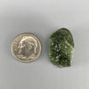 Raw moldavite specimen, authentic moldavite tektite, 2.741 grams available at sanctuaryofstones.com