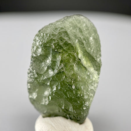 Raw moldavite specimen, authentic moldavite tektite, 2.741 grams available at sanctuaryofstones.com