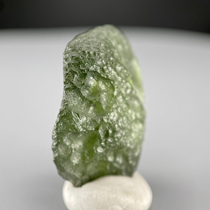 Raw moldavite specimen, authentic moldavite tektite, 2.741 grams available at sanctuaryofstones.com