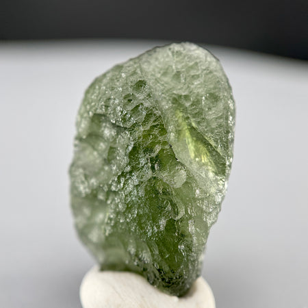 Raw moldavite specimen, authentic moldavite tektite, 2.741 grams available at sanctuaryofstones.com
