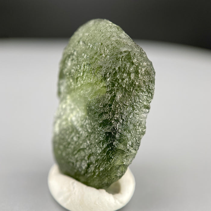 Raw moldavite specimen, authentic moldavite tektite, 2.741 grams available at sanctuaryofstones.com