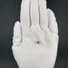 extremely rare red beryl (bixbite) crystal raspberry red hexagonal crystal of 0.56 carats available at sanctuaryofstones.com