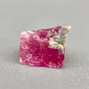 Extremely rare red beryl crystal 0.59 carats, broken crystal shape, raspberry red color great translucency, available at sanctuaryofstones.com