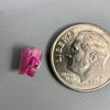 Extremely rare red beryl crystal 1.15 carats, raspberry red color great translucency, available at sanctuaryofstones.com