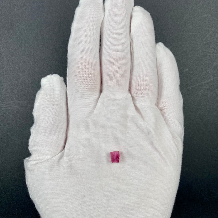 Extremely rare red beryl crystal 1.15 carats, raspberry red color great translucency, available at sanctuaryofstones.com
