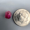  Extremely rare red beryl crystal 1.55 carats, broken but with two natural crystal faces, richest top-tier raspberry red color great translucency, available at sanctuaryofstones.com