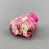 Extremely rare red beryl twin crystal 2.22 carats, hexagonal shape twins, raspberry red color great translucency, available at sanctuaryofstones.com