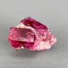 Extremely rare red beryl twin crystal 2.22 carats, hexagonal shape twins, raspberry red color great translucency, available at sanctuaryofstones.com