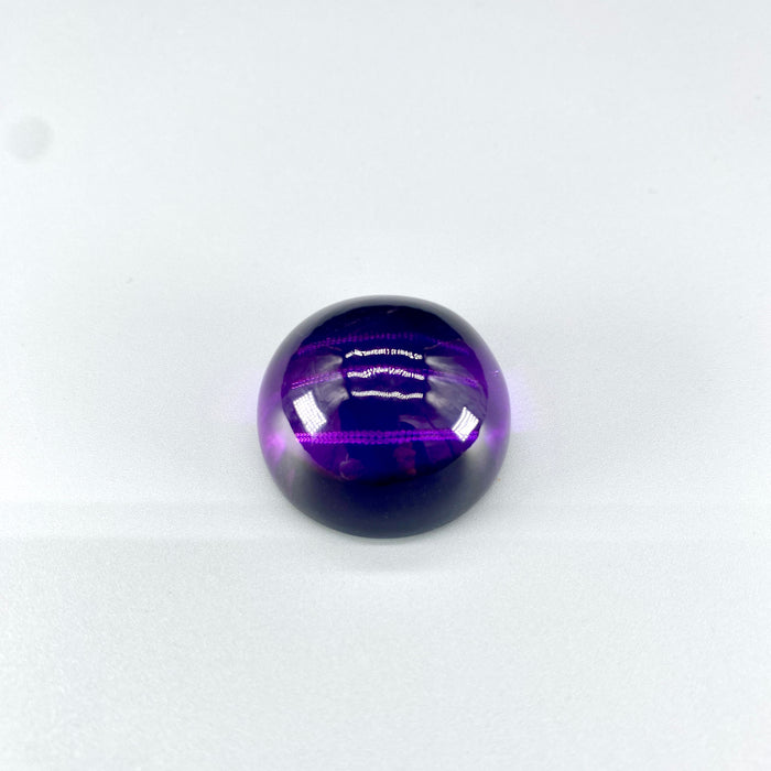 66.40 ct. XL Rwandan Amethyst Round Cabochon