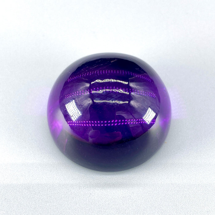 66.40 ct. XL Rwandan Amethyst Round Cabochon