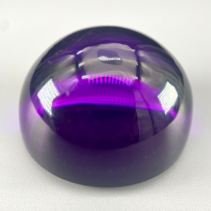 66.40 ct. XL Rwandan Amethyst Round Cabochon