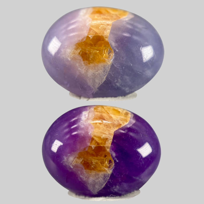 6.49 ct. Ultra-Rare Hackmanite with Johachidolite Cabochon