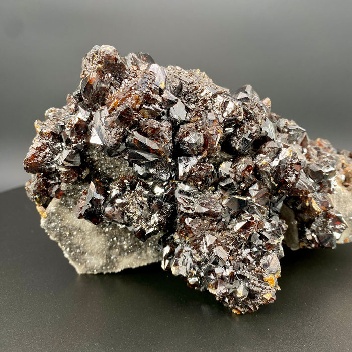 Elmwood Mine sphalerite extra large museum quality specimen 2.10 pounds Ruby Jack Sphalerite photo 3