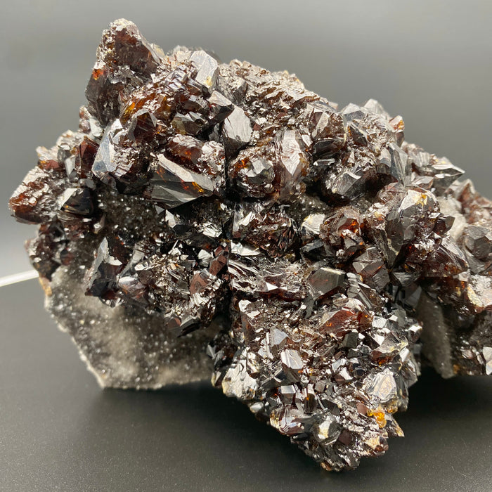 Elmwood Mine sphalerite extra large museum quality specimen 2.10 pounds Ruby Jack Sphalerite photo 2