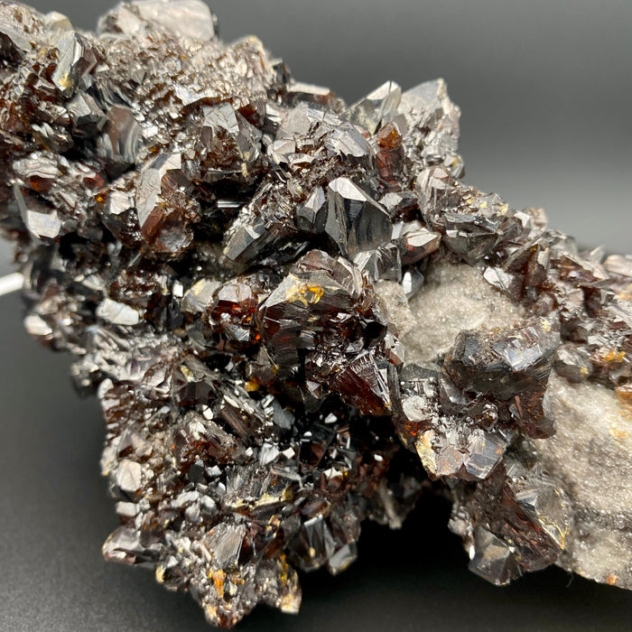 Elmwood Mine sphalerite extra large museum quality specimen 2.10 pounds Ruby Jack Sphalerite photo 4