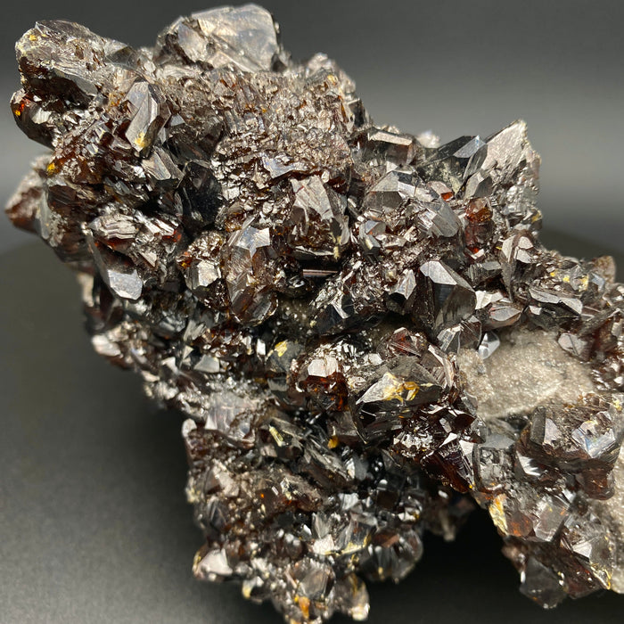 Elmwood Mine sphalerite extra large museum quality specimen 2.10 pounds Ruby Jack Sphalerite photo 5