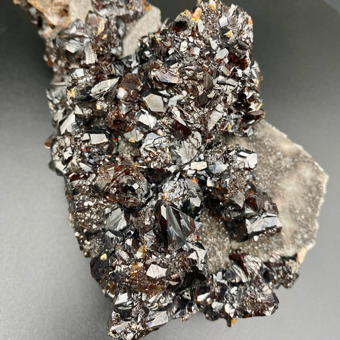 Elmwood Mine sphalerite extra large museum quality specimen 2.10 pounds Ruby Jack Sphalerite photo 6