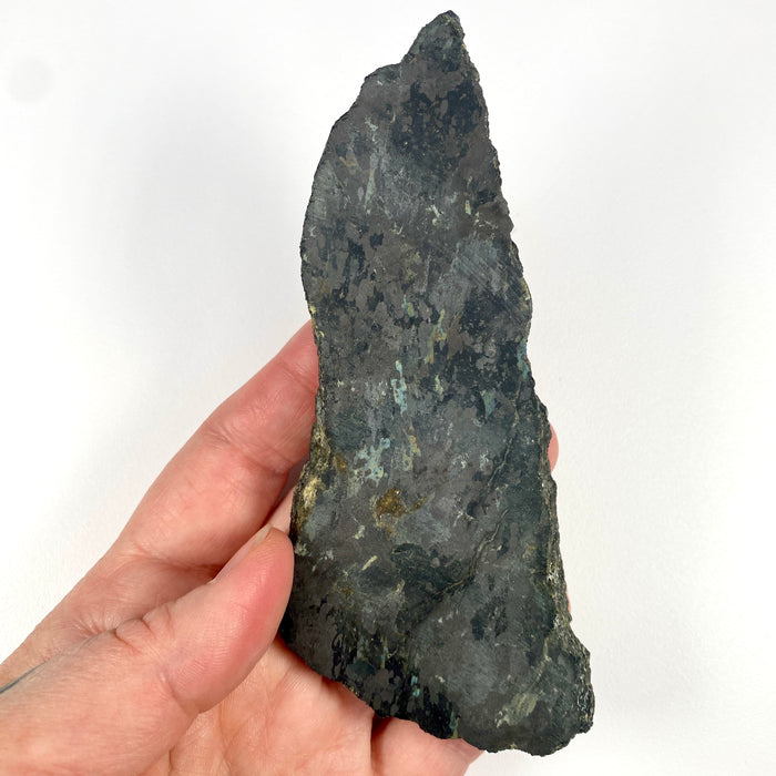 146.86 g. Nuummite Slab